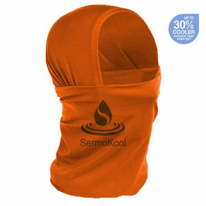 Cooling Headwear - Works as Fishing Sun Mask, Face Shield, Neck Gaiter, Headband, Bandana, Balaclava