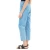 Import Cotton Light Blue Straight Women Denim Jeans from China