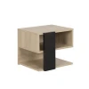 Creative minimalist modern locker wood bedside table/nightstand side table for bedroom