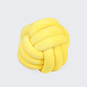 Creative Sofa decorative throw Ball pillow knot cushion