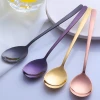 Creative Stainless steel Fancy Flatware Spoon color