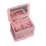 Custom Ballerina Treasure Wooden Music Box