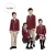 Import custom Chinese uniform woven fabric design with pictures school uniforms suits from China