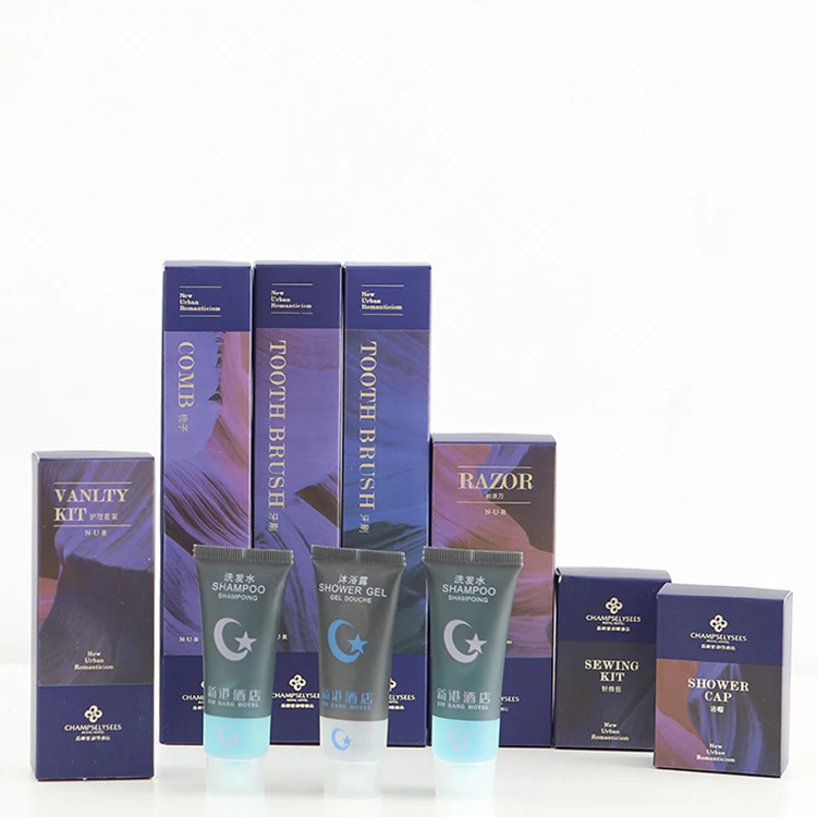 Buy Custom Disposable Hotel Bathroom Amenities Hotel Toiletries Set ...