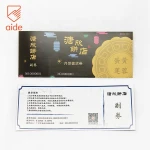 Custom Event Admission Tickets Rolls / Entrance Thermal Paper Tickets Printing With Anti-counterfeit