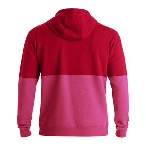 Custom fashion cut and sew hoodie pullover sweatshirt