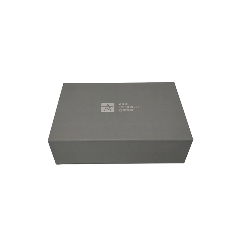 Custom flat pack folding box packaging magnetic paper foldable gift box