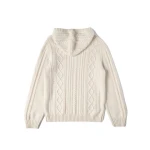 custom hoodie for women chunky knit sweater pullover fashion sweater women thick cashmere sweater