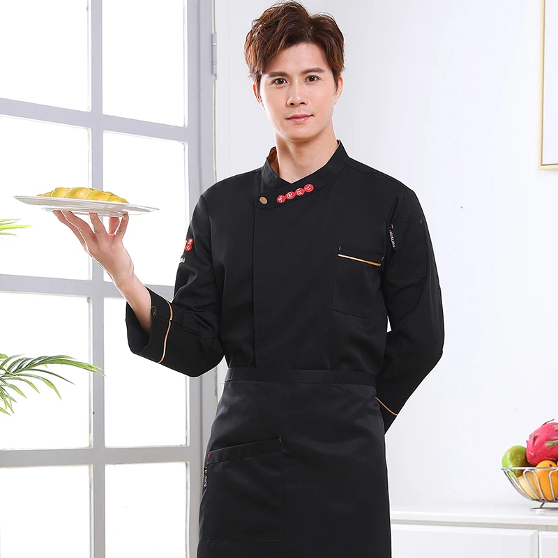 Custom hotel chef uniforms jacket bar kitchen special work clothing Chinese chef uniforms