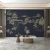 Import Custom light luxury new landscape TV background wall living room sofa bedroom wall cloth relief mural from China