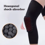 custom logo breathable honeycomb design anti-collision buffer tech sport protective gear