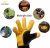 Import Custom Logo Fire Resistant Cow Split Leather Welding Gloves / Protective Hand Welding Gloves from Pakistan