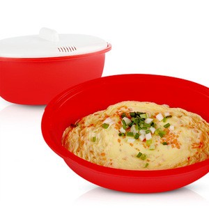 Custom Made Rice Steamer Plastic Oven Microwave Cookware Set