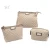 Import custom make your own plain design casual nylon cosmetic bag cases makeup from China