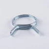 Custom metal galvanized steel single wire automotive hose clamps for tube clamp