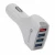 Import custom mobile phone 4 usb Multi-ports car charger from China