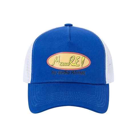 Custom Printed Plastic Snap Closure Back Hats Polyester Cotton Mesh Boys Trucker Hat