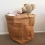 Import Custom recycled multifunctional reusable household clothes sundries washable kraft paper basket kids toy storage Bin box from China