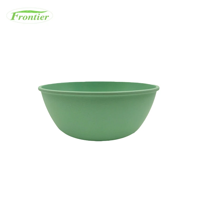 Custom Reusable Biodegradable Bamboo Fiber Bowl Tableware Set