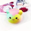 Custom squishy ibloom soft scented anti stress release cute cat toy foam balls for kids.