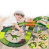Customizable Dinosaur Model Assembly of Kids Toys, Intelligence, Brain and Track Car Slot Toy