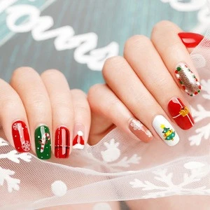 Customize fashionable cheap high quality water proof durable wholesale nail art stickers water decal