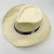 Import Customize logo printed ribbon fashion panama cowboy Kwai straw hat for summer from China