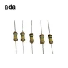 Customized different sizes 47k 1/4 w carbon film resistor