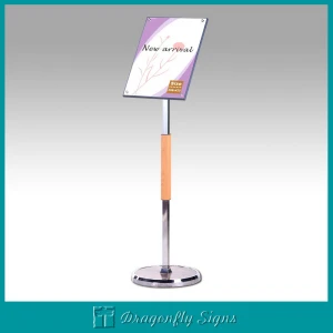 Customized Metal Display Stand Adjustable Floor Stands