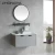 Import Customized modern single basin bathroom vanity cabinets with mirror from China