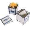 customized oem odm stackable canvas cotton storage boxes bin