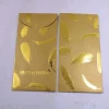 Customized print glitter gold foil stamping luxury Christmas holiday paper packaging envelope