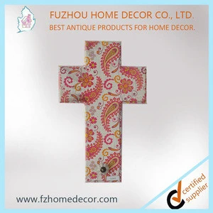 Customized printing wood craft crosses/ cross wall hangings for sale
