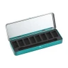 Cymk Custom Colorful Oem Design Accepted Portable Tin Box Eye Shadow Cosmetic Makeup Tin Box