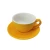 Import Daily Used Fancy Standard Size 3 Oz Color Glazed Cappuccino Porcelain Tea Ceramic Coffee Cup And Saucer from China