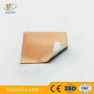 Decoration Use Copper Clad Aluminum Bimetal Sheet Sheets