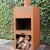 Import Decorative Corten Steel Chinese Outdoor Chimenea from China