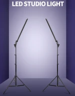 DEEP PROFESSIONAL  Photography Long Led Light Band Photo Studio Lighting kit  Dimmer Switch 2pcs LED 2pcs Tripod