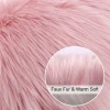 Deluxe Home Decorative Super Soft Plush Faux Fur Cushion Cover