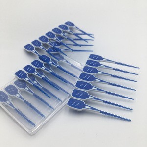 Dentists designated products , soft floss Plastic Toothpicks With Floss