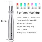Derma Rolling System Dermapen 7 Color LED Light Photon Electric Derma Pen