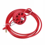 Design Wire Cable Lockout,Security Adjustable Safety Cable Wire Lock out,Steel 6mm Cable Valve Lock out