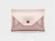 Import Designer ladies simple business genuine leather small cute coin purse customized credit card holder envelope case from China