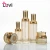 Import Devi Glass Gold Luxury Cosmetic Packaging Set Skincare Skin Care Bottle Jars For Lotion Face Cream Empty 50g 30ml 100ml 120ml from China