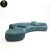 Import DG Modern Design Home Furniture Living Room Sofa Set 2 Seater Velvet Chaise Lounge Sofa For Sale from China