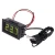 Import Digital LED 50~110C Thermometer DC5-12V Car Temperature Panel Meter Gauge Lot Red Green Blue from China