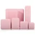 Import DIGU Elegant pink necklace bracelet flannel earring boxes and packaging jewelry display box &amp; cases sets from China