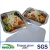 Import Disposable Aluminum Foil container for food foil tray / plates from China