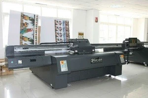 Docan UV wide format flatbed printer for plastic sheets with advanced technical