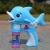 Import Dolphin shape toys blowing water soap electric kids bubble gun Big dolphin electric soap toys bubble guns with music and light from China